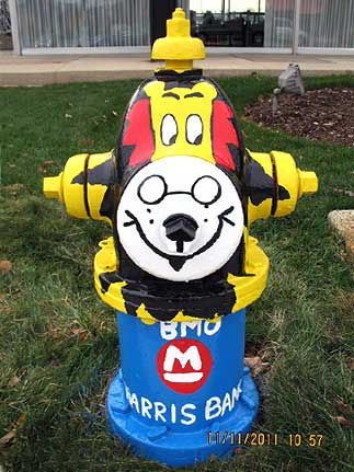 BMO Harris Bank - Hubert the Lion -St. Charles and